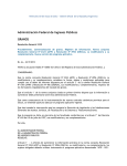 Administración Federal de Ingresos Públicos GRANOS