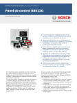 Panel de control B8512G - Bosch Security Systems