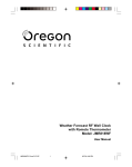 JMR818WF-E R1 R OP - Oregon Scientific