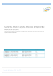 Sistema Web Tarjeta México Emprende