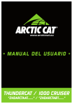 manual del usuario • thundercat / 1000 cruiser