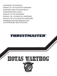 soporte técnico - Thrustmaster Technical Support