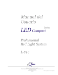 Manual del Usuario - QLM Quality Lighting de México SA de CV