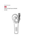 Manual del usuario Detector de fugas de gas combustible GD-3300