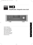 M3 Amplificador integrado mono dual