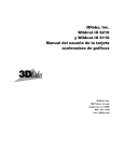 3Dlabs, Inc. Wildcat III 6210 y Wildcat III 6110 Manual del usuario de