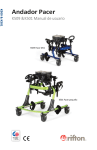 Rifton Mini and Small Pacer Gait Trainer product manual