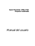 Manual del usuario - Epson America, Inc.