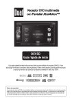 DXV3D Guía rápida de inicio Receptor DVD