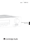 540R v3 azur - Cambridge Audio