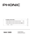 MAX 3500 - CUK Audio