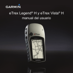 eTrex Legend® H y eTrex Vista® H