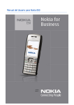 Manual del Usuario para Nokia E50 - File Delivery Service