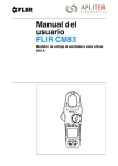 Manual del usuario FLIR CM83