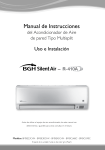 Aire Acondicionado Multisplit BGH - Control