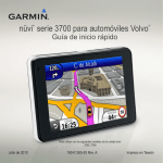 nüvi® serie 3700 para automóviles Volvo®