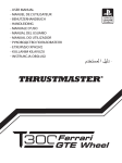 user manual - Thrustmaster Technical Support