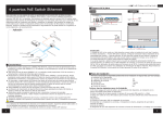 ú puertos Po~ Switch ~thernet