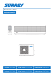 Manual del Usuario e Instalación Equipos split linea TF de