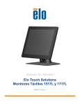 Touchmonitor User Guide