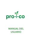 MANUAL DEL USUARIO - pro-T