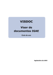 VISDOC Guía de uso