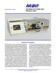 SISTEMA DE TORNO CNC MODELO 5500 - Lab-Volt