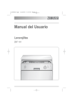 Manual del Usuario Lavavajillas