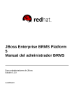 JBoss Enterprise BRMS Platform 5 Manual del administrador BRMS