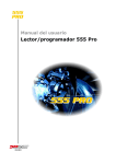 Manual del usuario Lector/programador 555 Pro