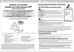 Manual CP2000-C Sistema de filtración