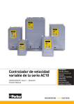 Controlador de velocidad variable de la serie AC10