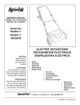 ELECTRIC DETHATCHER DéCHAUMEUSE - Agri-Fab