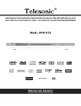 Mod.: DVD-833 Manual del Usuario
