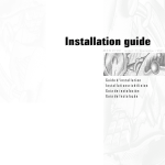 Manual: Mastersizer S & X Installation Manual