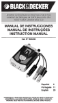 BDI200 Manual - Black & Decker