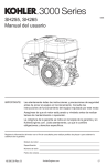 Manual del usuario SH255, SH265