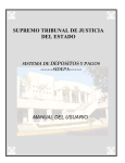 Documentación Técnica SIDEPA - Poder Judicial del Estado de