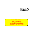EQUIPOS SYNTHESIZED