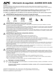 Información de seguridad—GUARDE ESTA GUÍA