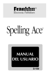 Spelling Ace   - Franklin Electronic Publishers, Inc.