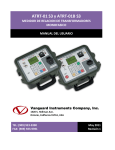 ATRT-01 S3 y ATRT-01B S3 - Vanguard Instruments Company, Inc.