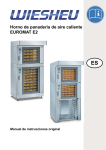 Horno de panadería de aire caliente EUROMAT E2
