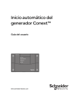 Inicio automático del generador Conext™