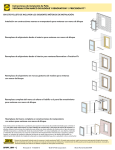 Instrucciones de instalación de Pella VENTANAS CON