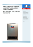 manual del usuario - H2O TEK, S.A. DE C.V.