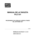 MANUAL DE LA TARJETA PLC1.01