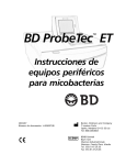 BD ProbeTec™ ET Instrucciones de equipos periféricos para
