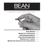 BEAN Quiet Sound Amplifier User Manual