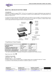 BASCULA DE BANCO ENTEC B4050